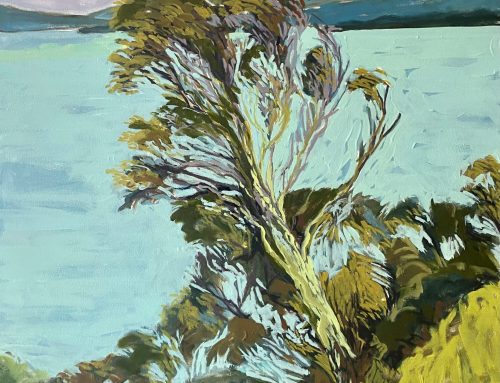 AT BRUNY’S NECK  76 X 46CM