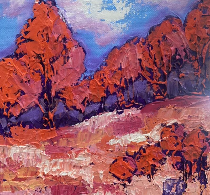 HUNTER VALLEY AUTUMN 7 23 X 23CM Watershed Gallery Pokolbin