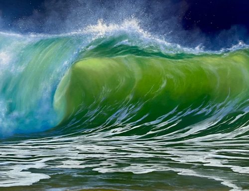 EMERALD WAVE 76 X 122CM