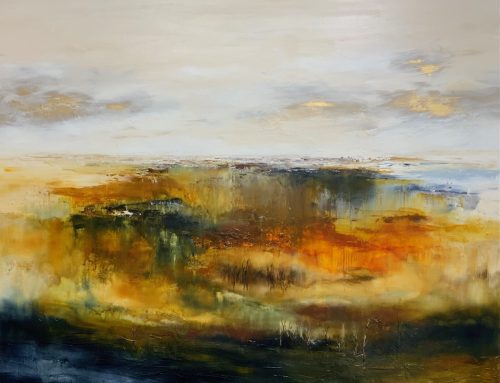 THE SANDS OF YELLOW ROCK  122 X 152CM