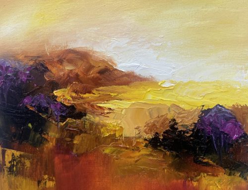 GOLDEN LIGHT #1  30 X 30CM