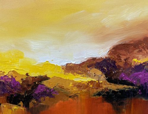 GOLDEN LIGHT #2  30 X 30CM