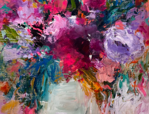 FLIRTY FLORALS  150 X 120CM