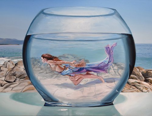 FISH BOWL HOLIDAY  60 X 90CM