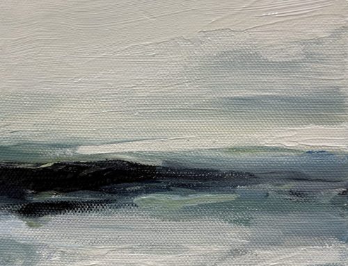 WHITE WATER #2  15 X 15CM