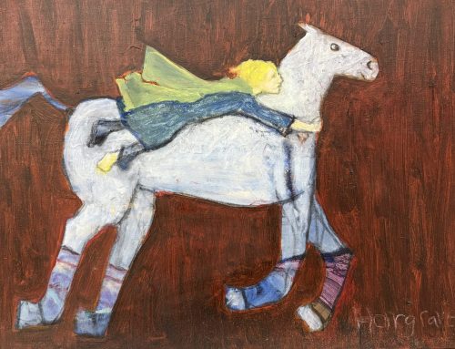 HAVOC ON TENDER LIMB  44 X 34CM