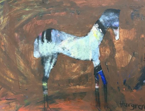 THE STRENGTH OF THE HEART DREAMING 48 X 33CM