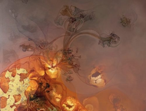 THE ORIGIN OF WIND  120 X 129CM