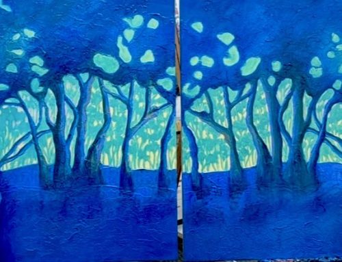 BREATHING AIR  110 X 240CM