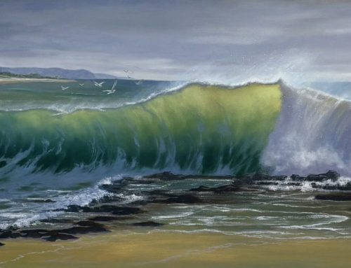 CAVES BEACH  64 X 125CM