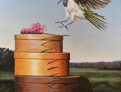 CLAIMING THE PRIZE  85 X 56CM