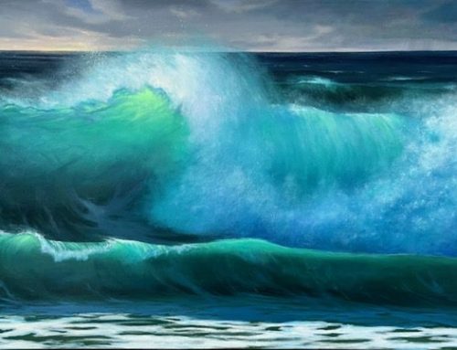 EVENING STORM  80 X 125CM