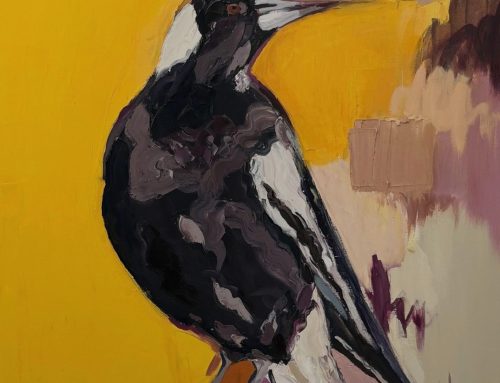 OUR FRIEND MAGGIE  110 X 91CM