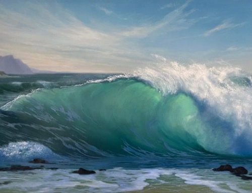 MELODY OF WAVES  80 X 125CM