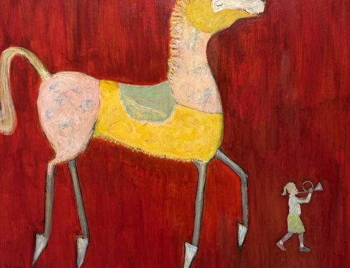 THE STRENGTH OF THE HEART DREAMING  100 X 120CM