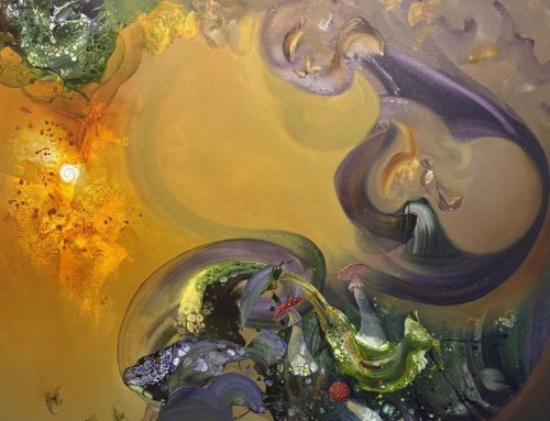 TREES THAT ARE PLEASING 117 X 128CM