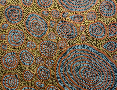 CREEK FULL OF LIFE #16  91 X 61CM