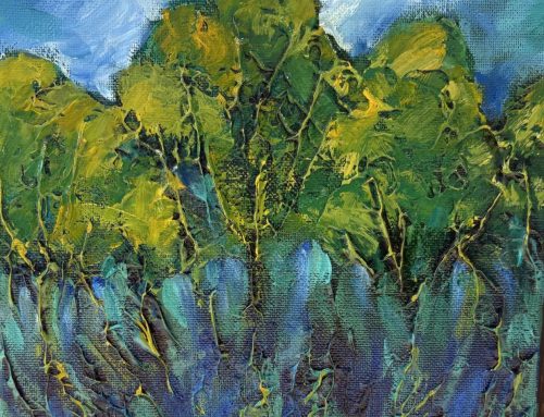 TRANQUIL #4  24 X 24CM