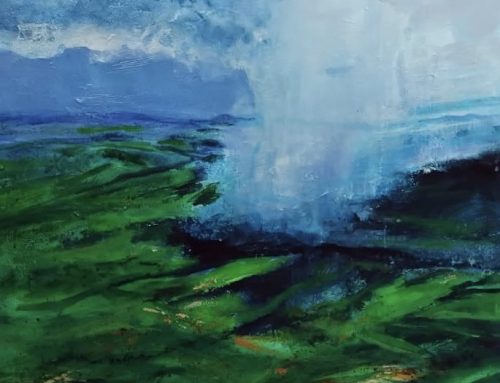 MONSOON #4  60 X 60CM