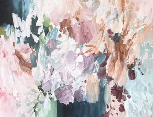 WHISPERING LAYERS 94 X 124CM