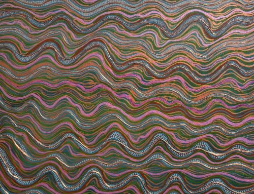 CREEK FULL OF LIFE #30  60 X 76CM