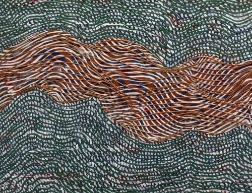 CREEK FULL OF LIFE #32  50 X 80CM