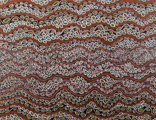 CREEK FULL OF LIFE #31  61 X 91CM