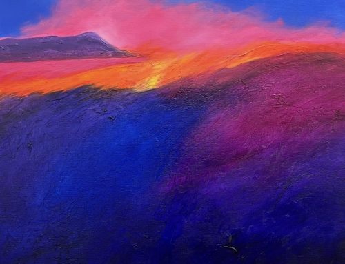 FIRE LIGHT #2  60 X 60CM