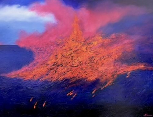 MY INNER FLAME #2  91 X 120CM