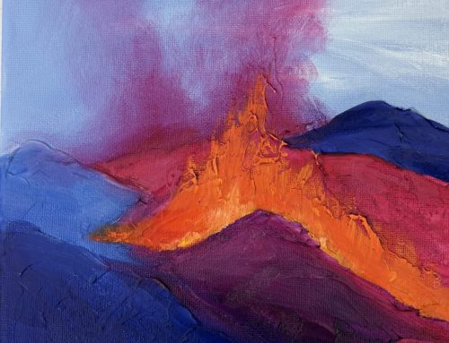 FIRE STUDY #57 23 X 23CM