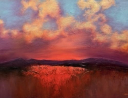 GOLDEN HUNTER SUNSET  110 X 150CM