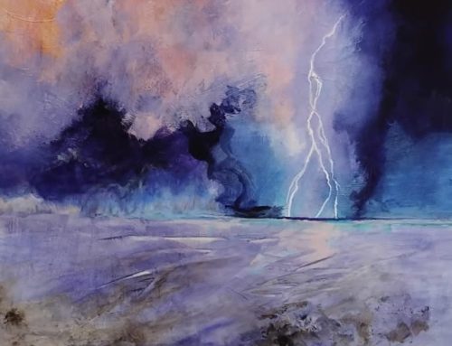 MONSOON #2  80 X 80CM