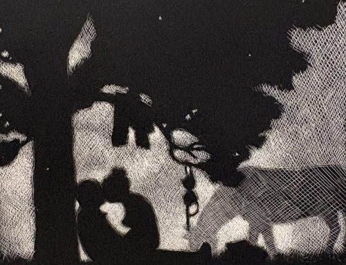 YOU ME A HORSE AND A TREE   24 X 24CM