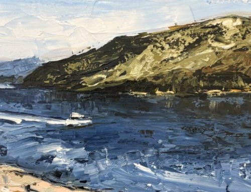 AS THE RIVER FLOWS, COBA HAWKESBURY 40 X 120CM