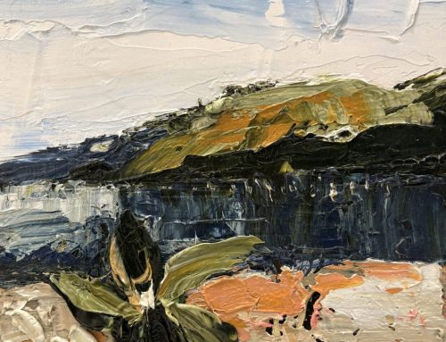 SUNNY CORNER VIEW  25 X 25CM