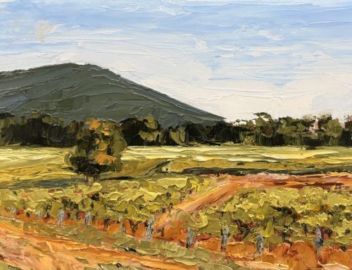 ALONG EKERTS ROAD, POKOLBIN  40 X 60CM