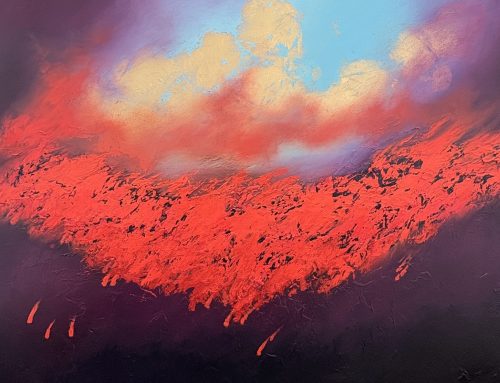 ETERNAL FLAME #2  100 X 120CM