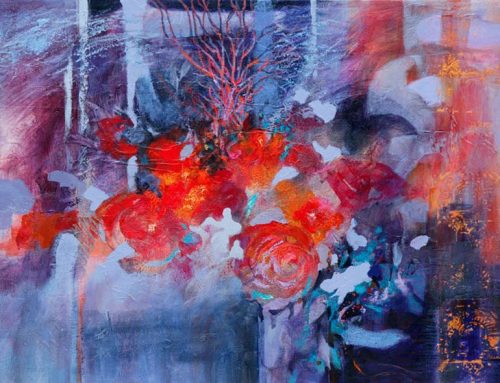 FANTASY FLOWERS  60 X 90CM