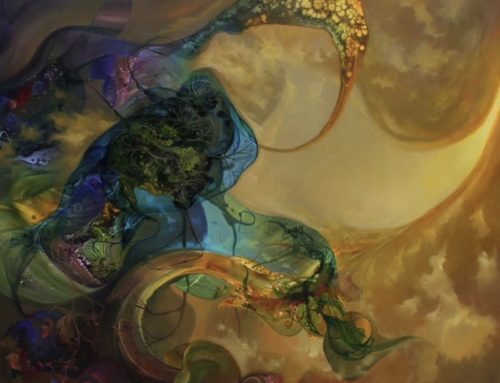 SA’I LHA MO – SPIRIT OF THE SOIL  150 X 150CM