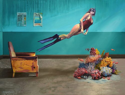 INDOOR SNORKELLING  90 X 120CM